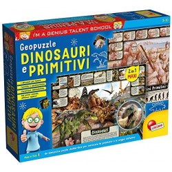 Lisciani Giochi I m a Genius: Dinosauri, Geopuzzle, Colore Multicolore, 80755