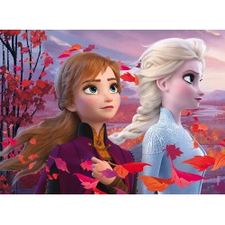 Lisciani Giochi - Disney - DF Plus Frozen 2 Puzzle Doppia Faccia, Multicolore, Supermaxi 35 Pezzi, 82155