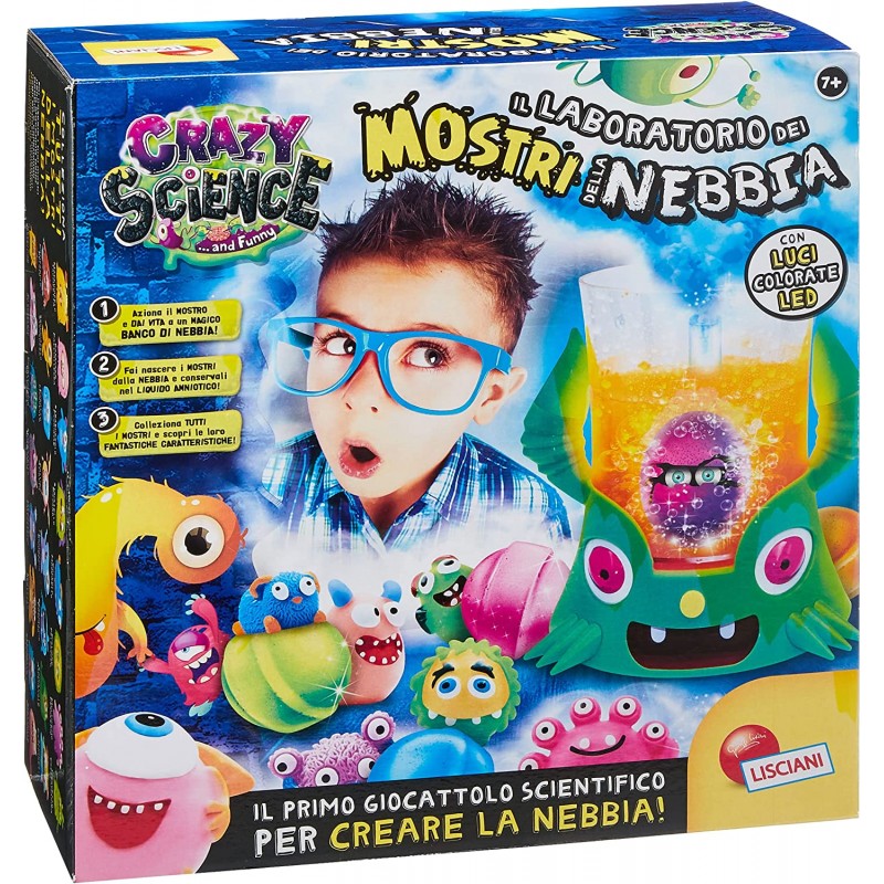 Lisciani Giochi - Crazy Science Il Laboratorio dei Mostri della Nebbia, 84340