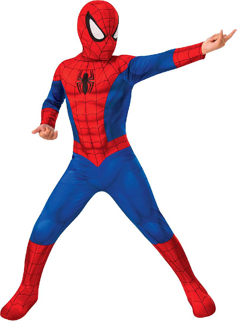 Rubies - Costume Spiderman Classico, Bambini, Rosso/Blu, Taglia M (5-7