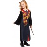 Kit costume da Hermione Granger, con licenza ufficiale, per bambini, lussuoso