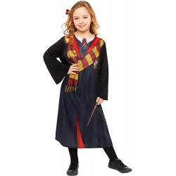 Kit costume da Hermione Granger, con licenza ufficiale, per