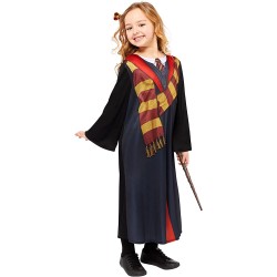 Kit costume da Hermione Granger, con licenza ufficiale, per bambini, lussuoso