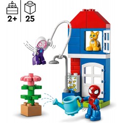 LEGO 10995 DUPLO Marvel La Casa di Spider-Man, Set di Giochi con Spidey e i Suoi Fantastici Amici, Idea Regalo Supereroi per Bam
