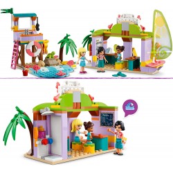 LEGO 41710 Friends Divertimento sulla Spiaggia dei Surfer, Set Costruzioni Estive con Tartaruga e Unicorno Giocattolo