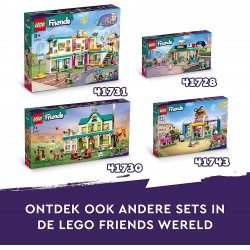 LEGO 41735 Friends Casetta Mobile, Playset con Roulotte Apribile e Macchina Giocattolo per Campeggio nella Foresta, Personaggi 2