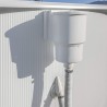 Gre AR100 - Skimmer per piscina Standard + Valvola d impulsione, Color Bianco