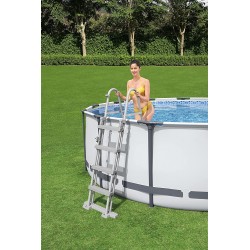 Bestway 58331 Scaletta di sicurezza per piscina Flowclear™ da 1.22 m