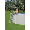 Bestway 58331 Scaletta di sicurezza per piscina Flowclear™ da 1.22 m