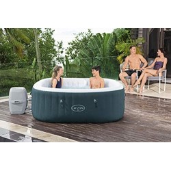 Bestway Lay-Z-Spa Idromassaggio Ibiza AirJet 180x180cm x 66cm 2/4 persone 60015