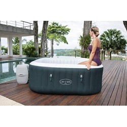 Bestway Lay-Z-Spa Idromassaggio Ibiza AirJet 180x180cm x 66cm 2/4 persone 60015