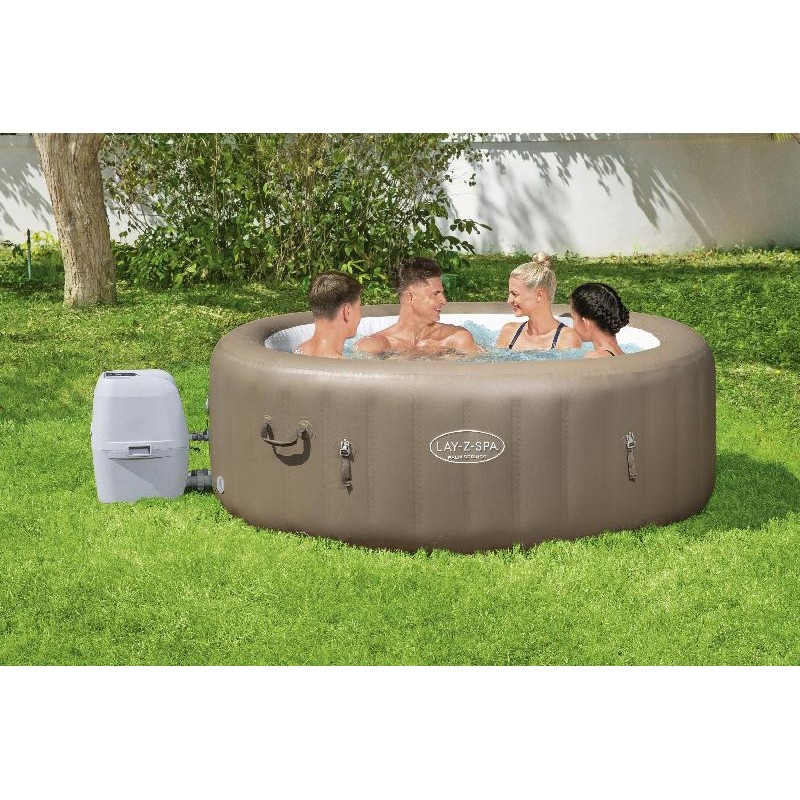 Bestway - Lay-Z-Spa Idromassaggio Palm Springs AirJet 196cm x 71cm 4-6 posti 60017