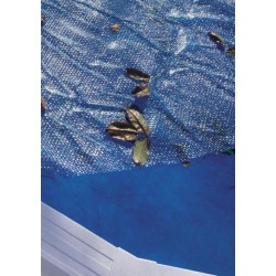 Gre CPROV610 - Copertura Estiva per Piscina Ovale di 610 x 375 cm, Colore Blu
