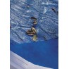 Gre CV350 - Copertura estiva per piscina rotonda di 350 cm di diametro, colore blu