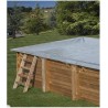 GRE Copertura invernale piscina Marbella 580 gm PVC Dim 467x317 788452