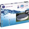 GRE - Copertura invernale per piscina tonda 120 gm Polietilene Diam 380