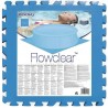 Bestway Flowclear - Piastrelle di Protezione per Pavimento, 8 Pezzi da 50 x 50 cm, Colore: Blu