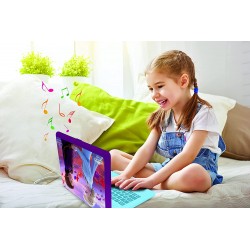 Lexibook Disney Frozen 2 Computer Portatile Educativo Bilingue Italiano/Inglese 124 attività Matematica Logica Musica Orologio J