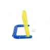 Bestway 52123 - Porta Galleggiante Water Polo con Palla, Giallo, 142 x 76 cm
