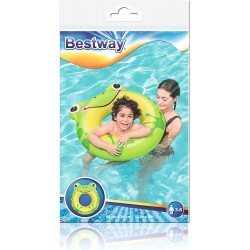 Bestway - Salvagente Panda o Rana Cm. 79X85 85X76 - 36351