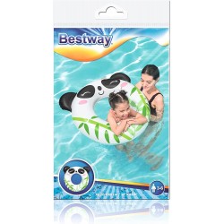 Bestway - Salvagente Panda o Rana Cm. 79X85 85X76 - 36351