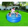Bestway 51041 Best Way Piscina Blu Metallica A 3 Anelli Cm. 150X53