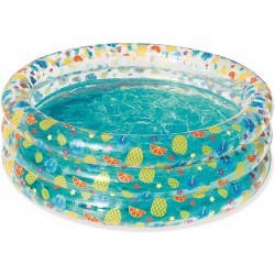 Bestway 51045 - Piscina gonfiabile Sea Life, 150 x 53 cm, multicolore