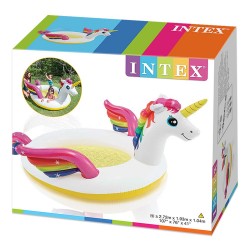 INTEX 57441 Piscina Kids Unicorno Con Spruzzino Cm 272x193x104 I.4