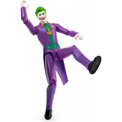 Dc Comics | BATMAN | Personaggio Joker in scala 30 cm con decorazioni originali e 11 punti di articolazione - SP6060344