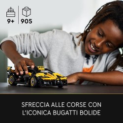 LEGO 42151 Technic Bugatti Bolide, Kit di Costruzione Macchina Giocattolo, Modellino Auto Supercar - LG42151