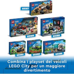LEGO 60388 City Camion dei Tornei di gioco, Set con Veicolo Giocattolo per i Fan dei Videogiochi e di eSport - LG60388