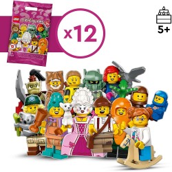 LEGO 71037 Minifigures - Serie 24, Bustine Misteriose in Edizione limitata, Set 2023, Personaggi da Collezione con Accessori (1 