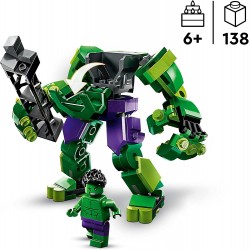 LEGO 76241 Marvel Armatura Mech Hulk, Set Action Figure Supereroe Avengers - LG76241