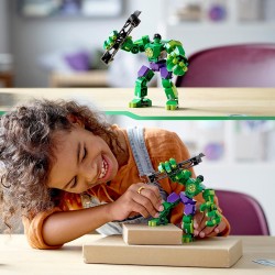 LEGO 76241 Marvel Armatura Mech Hulk, Set Action Figure Supereroe Avengers - LG76241