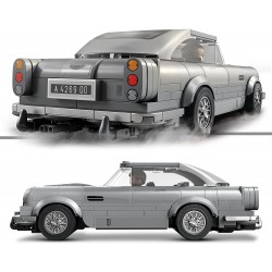 LEGO 76911 Speed Champions 007 Aston Martin DB5, Modellino Auto Giocattolo con Minifigure James Bond, Set da Collezione del Film