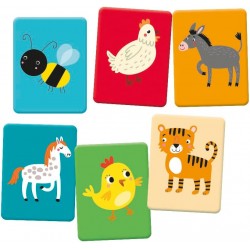 Clementoni - Sapientino Baby Carte Che Verso Fa - Gioco Educativo 1 Anno, Flashcards Montessori - Made in Italy - CL16433