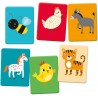 Clementoni - Sapientino Baby Carte Che Verso Fa - Gioco Educativo 1 Anno, Flashcards Montessori - Made in Italy - CL16433