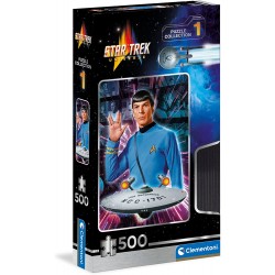 Clementoni - Star Trek - 500 Pezzi Adulti, Puzzle Film Famosi, Made in Italy, Multicolore, 35140