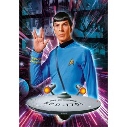 Clementoni - Star Trek - 500 Pezzi Adulti, Puzzle Film Famosi, Made in Italy, Multicolore, 35140