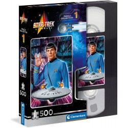 Clementoni - Star Trek - 500 Pezzi Adulti, Puzzle Film Famosi, Made in Italy, Multicolore, 35140
