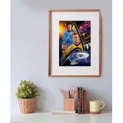 Clementoni - Star Trek - 500 Pezzi Adulti, Puzzle Film Famosi, Made in Italy, Multicolore, 35141