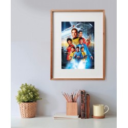 Clementoni - Star Trek - 500 Pezzi Adulti, Puzzle Film Famosi, Made in Italy, Multicolore, 35142