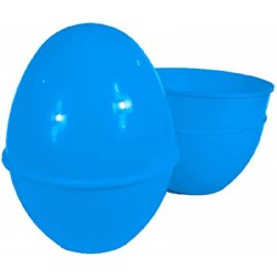 Guscio Uova Contenitore in plastica colore azzurro
