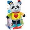 Clementoni - Love Me Panda - Peluche Neonato Interattivo, Luci E Suoni, Giocattolo Bambini 0-36 Mesi - CL17793