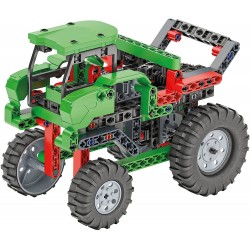 Clementoni - Scienza Build - Macchine Agricole - Set Costruzioni Bambini, Laboratorio Meccanica, Gioco Scientifico 8 Anni (Versi