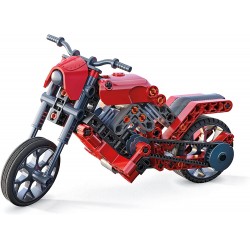 Clementoni - Scienza Build - Roadster E Dragster - Set Costruzioni Bambini, Laboratorio Meccanica, Gioco Scientifico 8 Anni (Ver