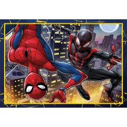 Clementoni Supercolor Marvel Spiderman - 12,16,20 e 24 Pezzi - Puzzle Supereroi - CL21515