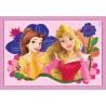 Clementoni Supercolor Disney Princess - 12,16,20 e 24 Pezzi - Puzzle Cartoni Animati - CL21517