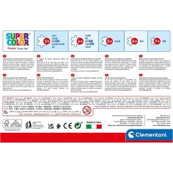 Clementoni Supercolor Gabby s Dollhouse - 12,16,20 e 24 Pezzi - Puzzle Cartoni Animati - CL21524