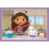 Clementoni Supercolor Gabby s Dollhouse - 12,16,20 e 24 Pezzi - Puzzle Cartoni Animati - CL21524